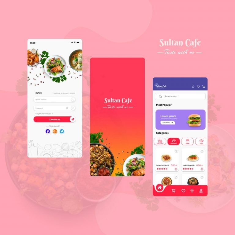 Sultan Cafe – Mobile App